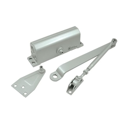 Deltana DC50 Door Closer; Aluminum Finish DC50-ALUM
